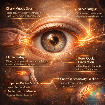 EYORA Ocular Recovery Massager | E1 Bio-Heat & Compression